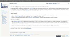 Desktop Screenshot of glossary.lias.net